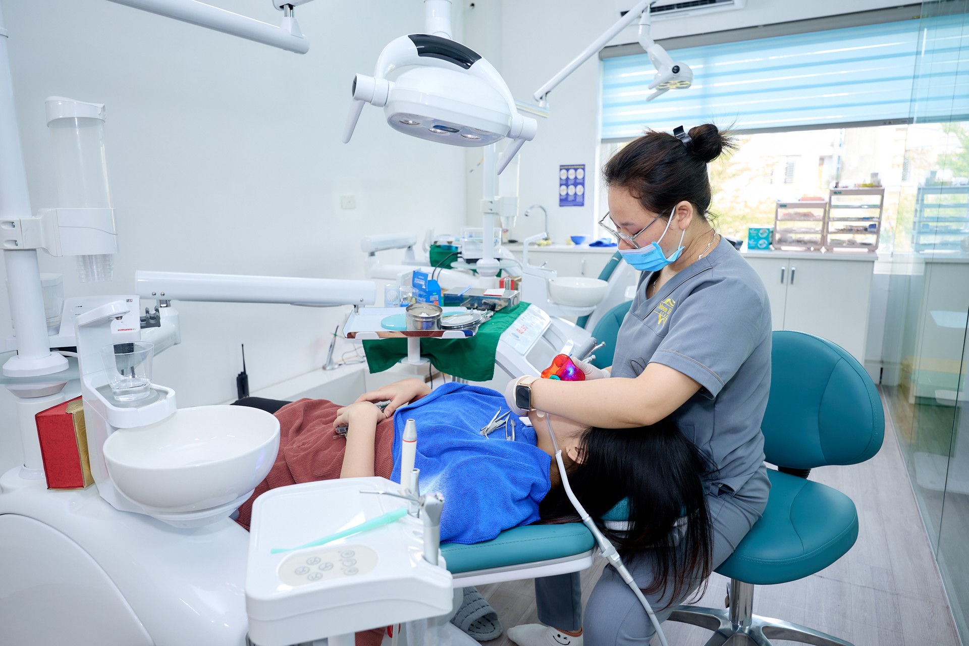 Phòng điều trị sạch sẽ