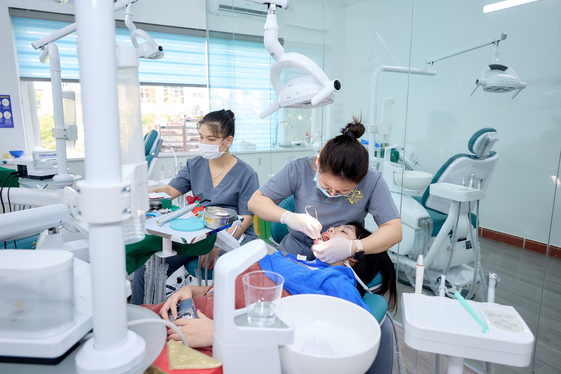 Phòng khám tiện nghi